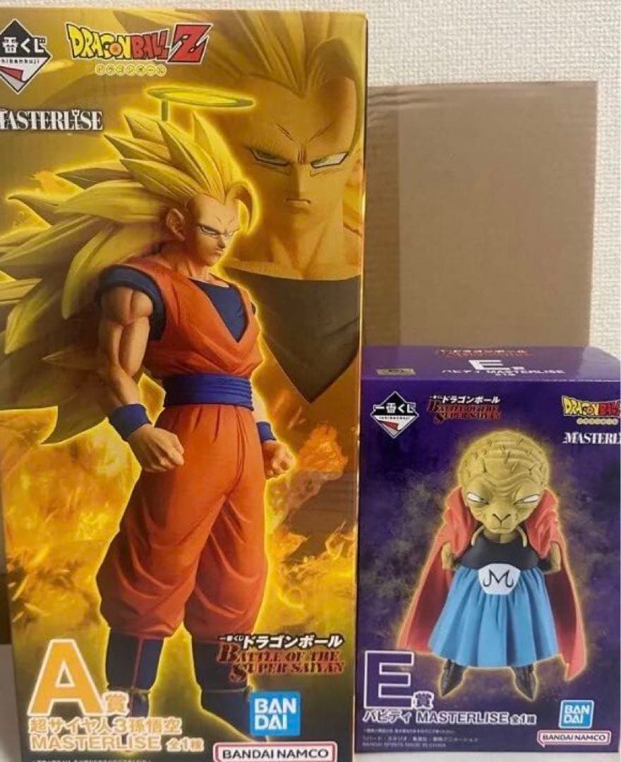 一番くじ ドラゴンボール 超サイヤ人3孫悟空 A賞 バビディ E賞 フィギュア