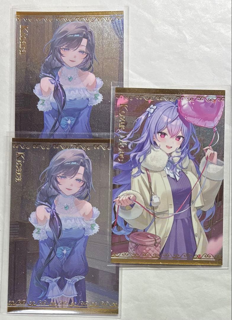 にじさんじ 梢桃音 綺沙良 あやかき ボイスビジュアルカード 2月