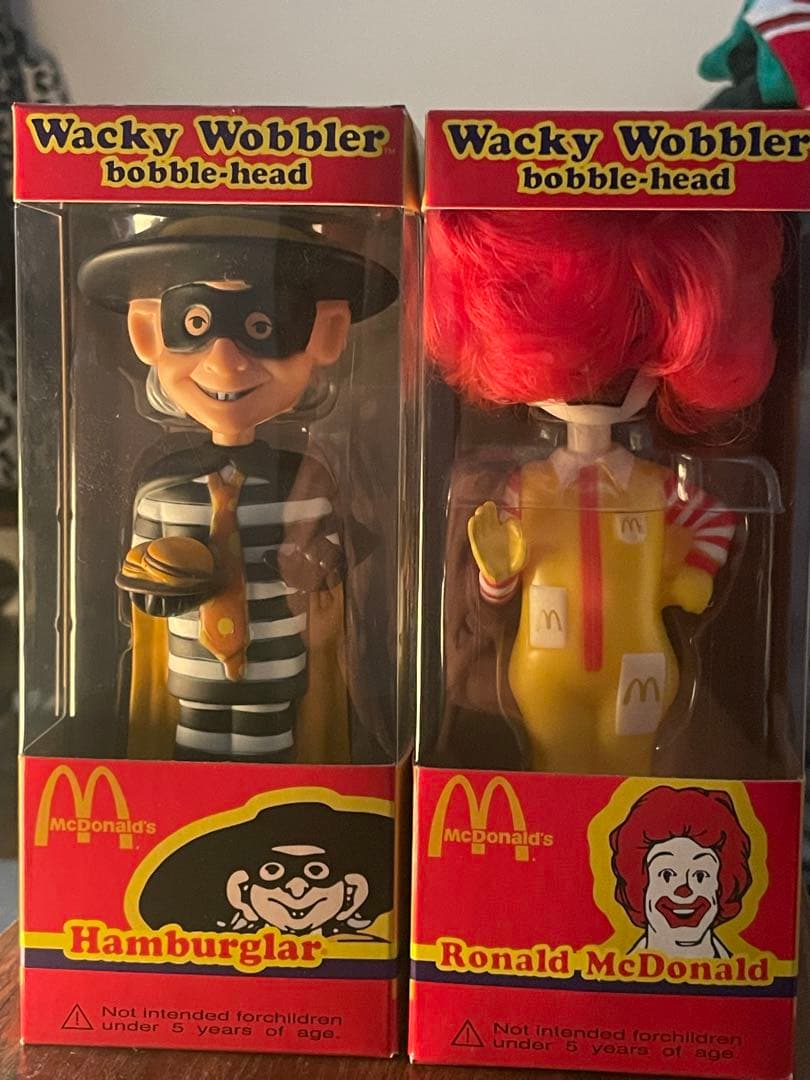 ドナルド・マクドナルド］ボブルヘッド （首振り人形） フィギュア
