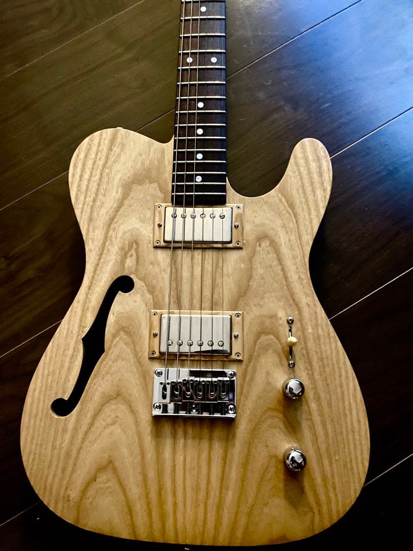 中古 志田工房 kuhl テレキャスター シンライン 日本製 オーダーギター