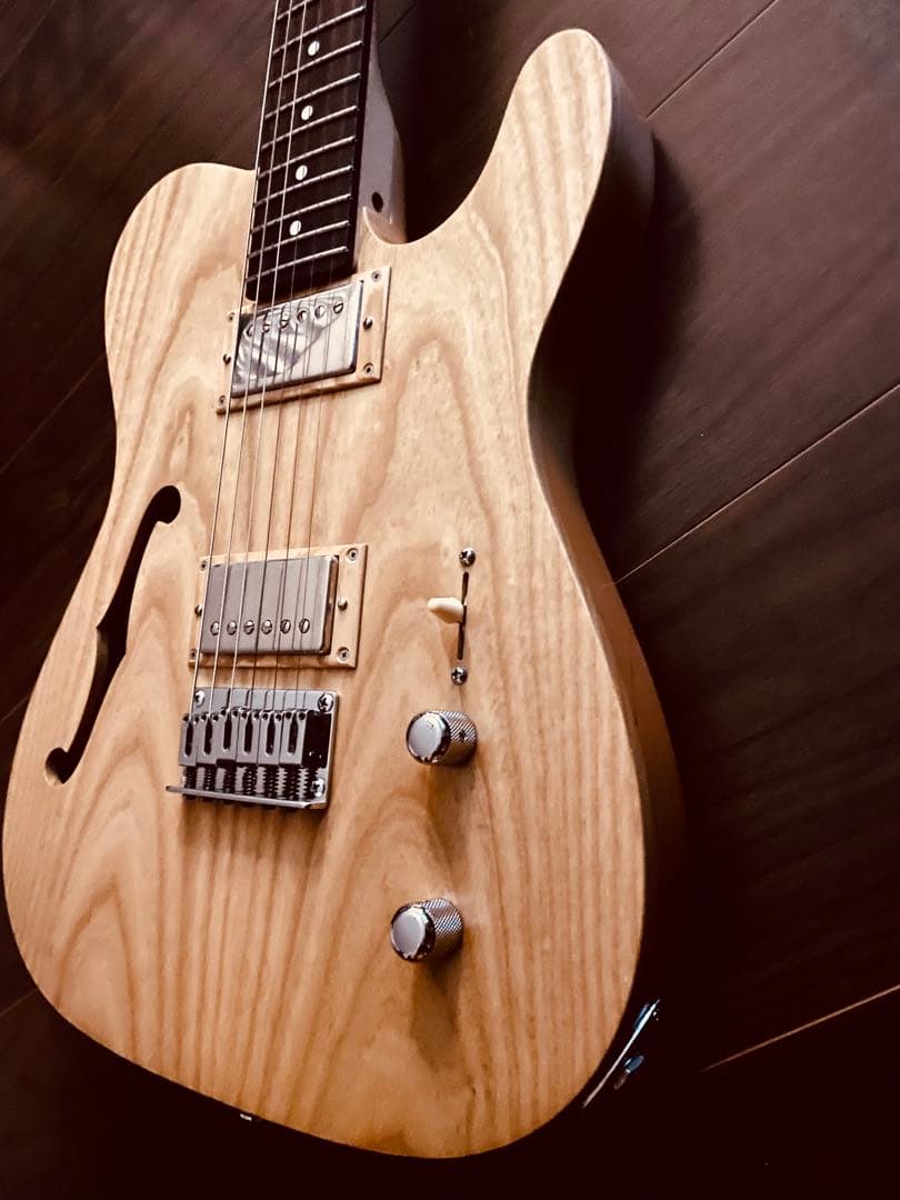 中古 志田工房 kuhl テレキャスター シンライン 日本製 オーダーギター