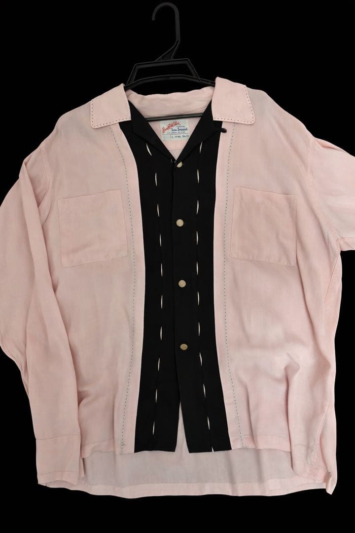 50's 激レアピンクロ　シャツ