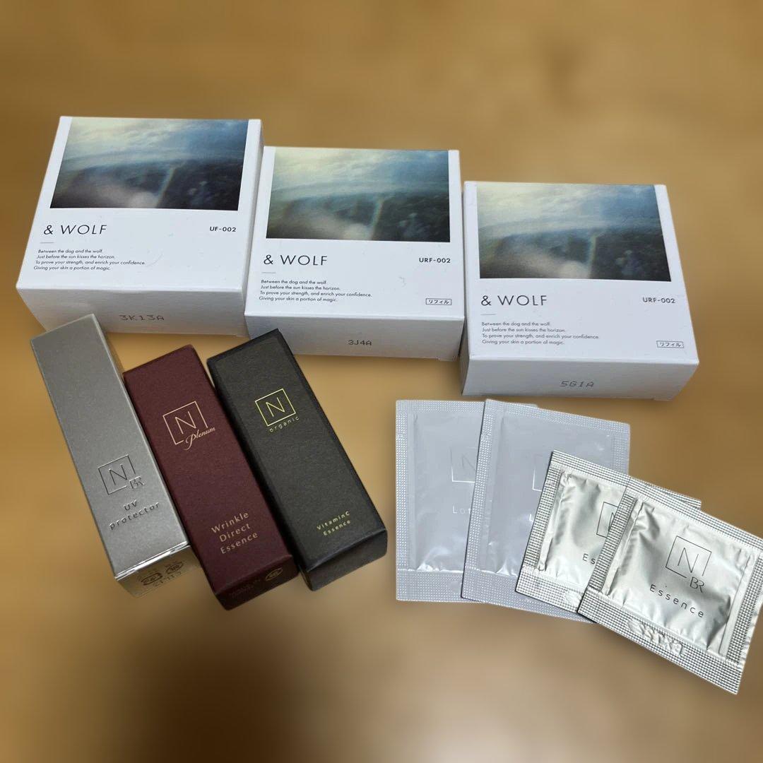 & WOLF UVセラム　リキッドファンデーション　プロテクターセット