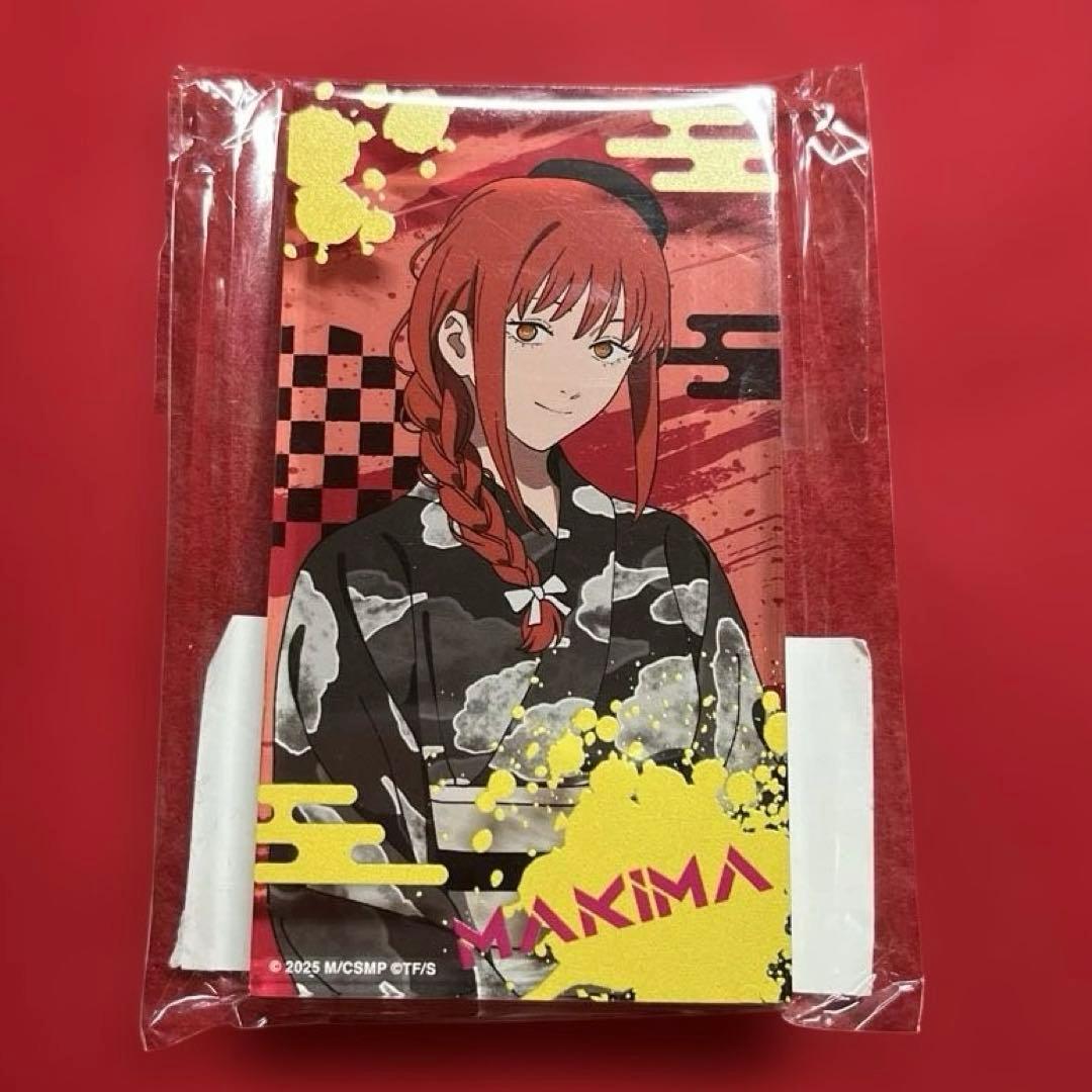 マキマ アクリルブロック HEPくじ チェンソーマン B賞 未開封 浴衣