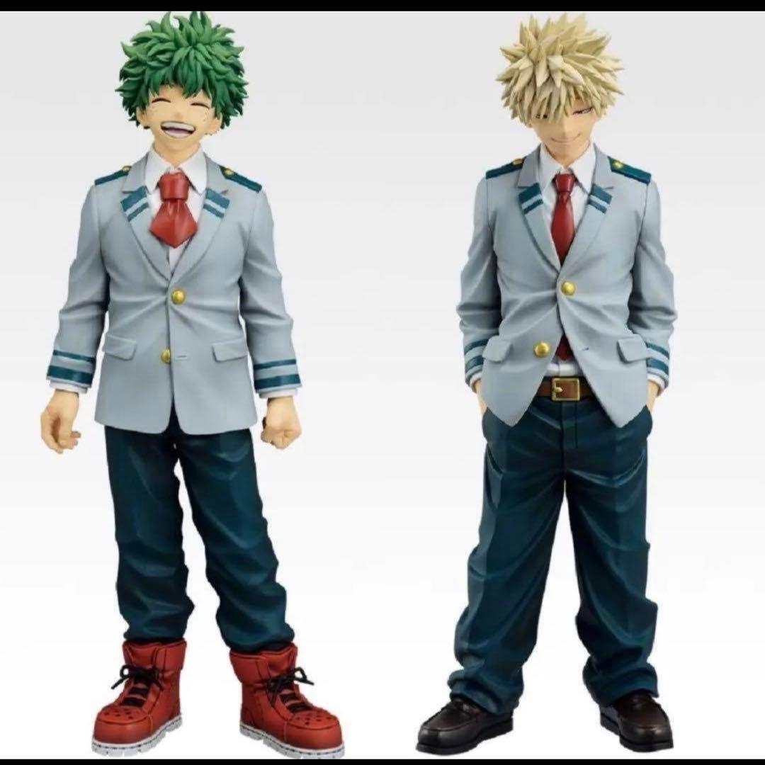 ヒロアカ 一番くじ 紡がれる想い A賞 緑谷出久 B賞 爆豪勝己 セット