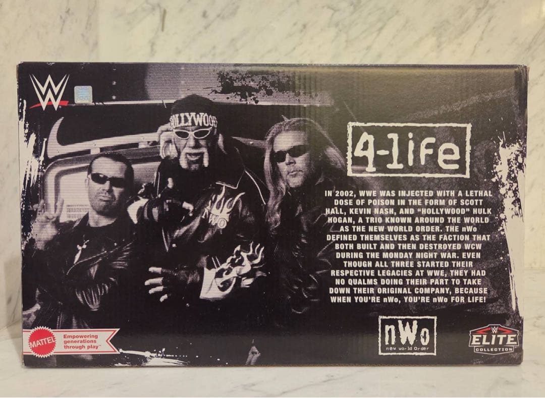 WWE WCW nWo ハルク ホーガン ナッシュ プロレス フィギュア - メルカリ