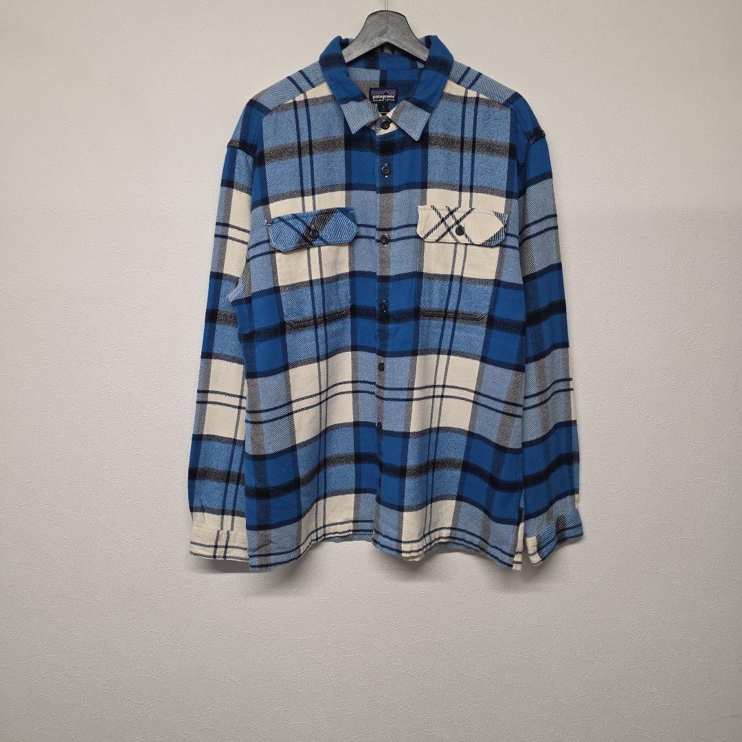 2016aw パタゴニア　ネルシャツ　オーガニックコットン　サイズL