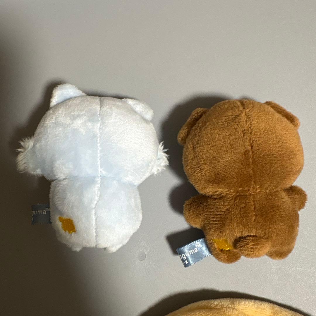 リラックマ アオコグのおとまり てのりぬいぐるみセット - メルカリ