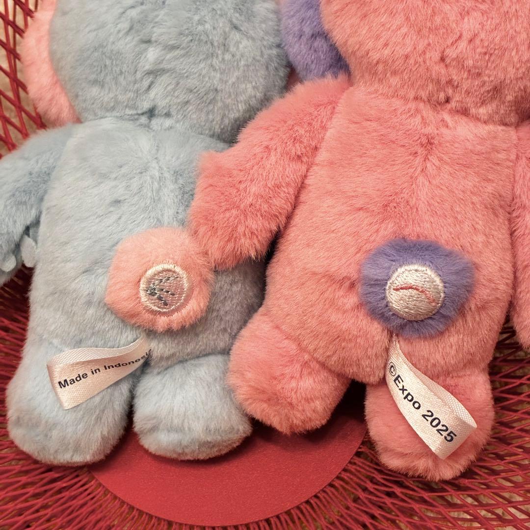 即購入可】ミャクミャク パステルカラー ぬいぐるみ Expo 2025 - メルカリ