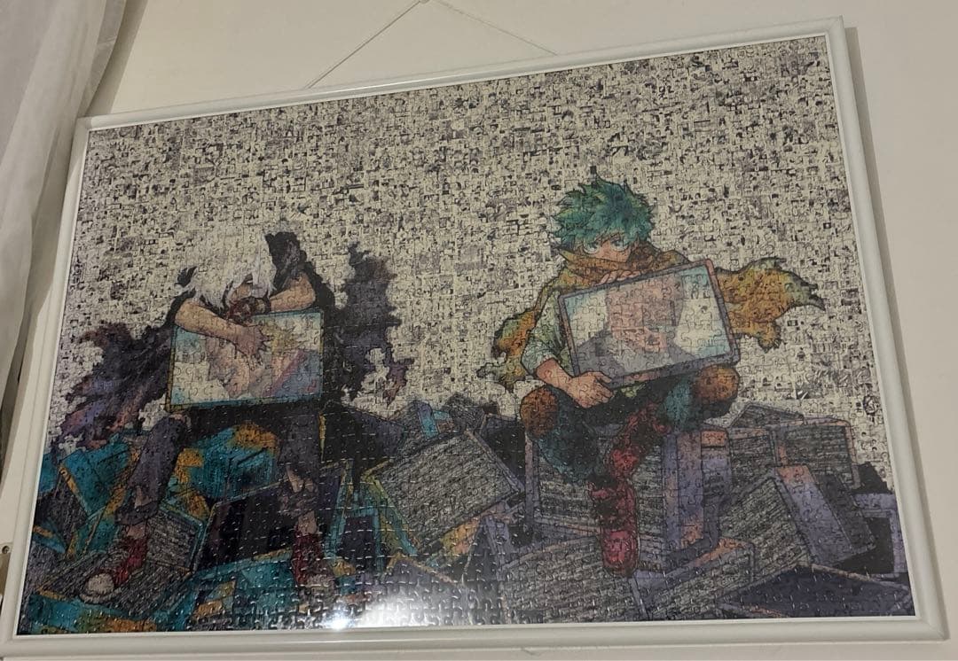 ヒロアカ 原画展 パズル 完成品 - メルカリ