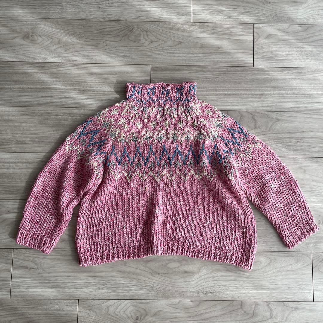 45R リネンの908ノルディックセーター