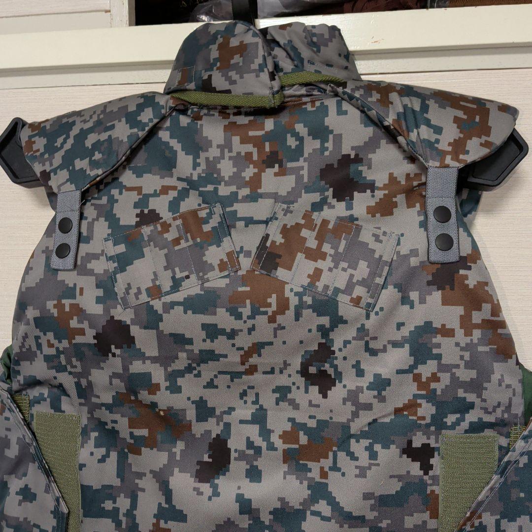 防弾チョッキ1型 ソフトアーマー付ボディアーマー デジタル迷彩 空自