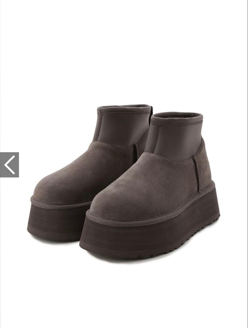 【UGG for emmi】MINI DIPPER グレー 25サイズ