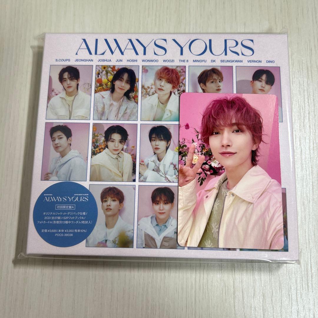 SEVENTEEN always yours ジョシュア 初回限定盤A トレカ - メルカリ