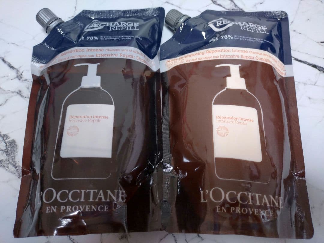 【ロクシタン】　インテンシヴリペア　シャンプー　コンディショナー　リフィル