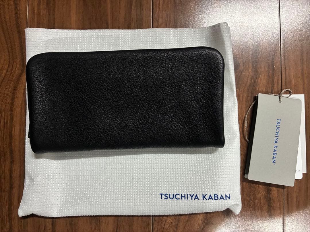 土屋鞄 黒 長財布