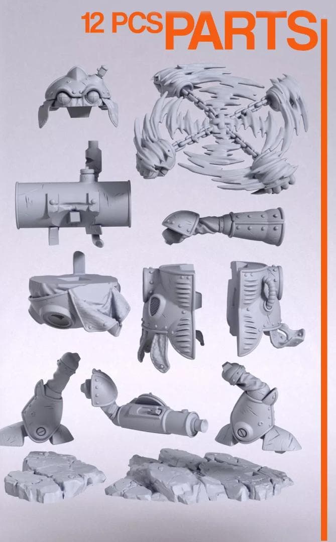 即納】ロボ 1/10 フィギュア ガレージキット未塗装未組立 クロノ