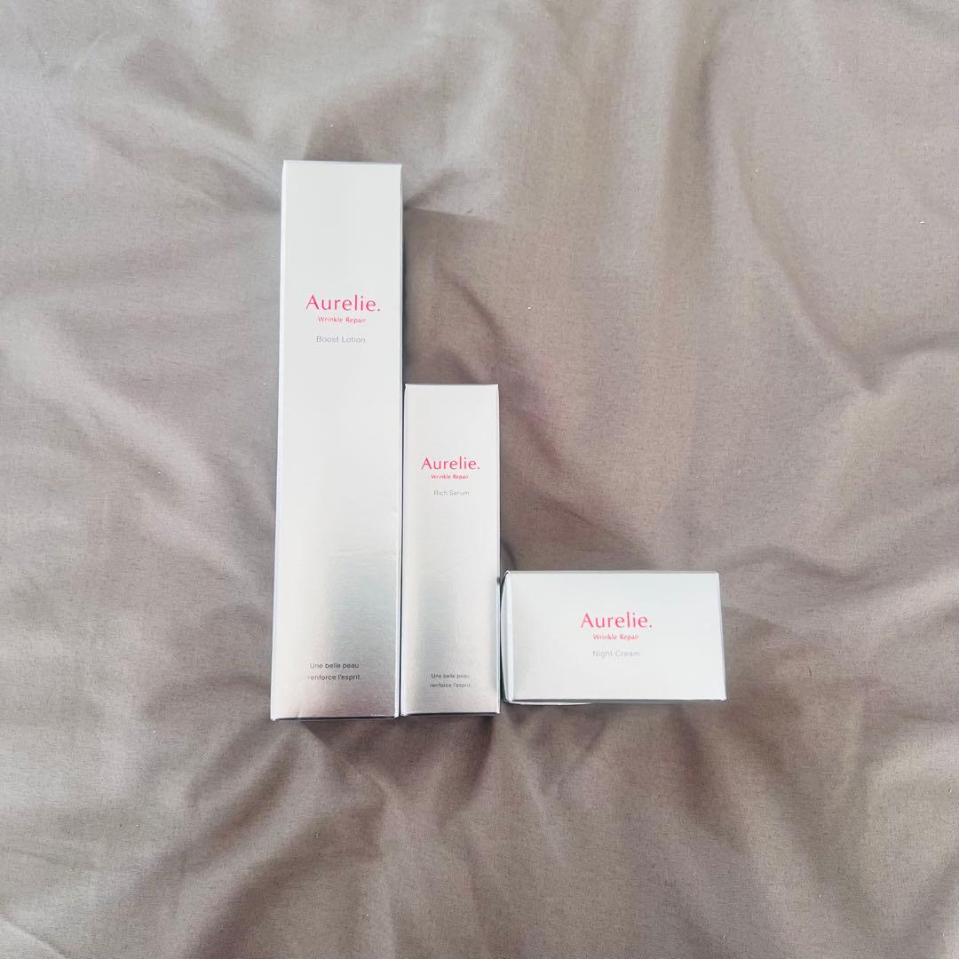 zk3767 Aurelie ブーストローション & ナイトクリーム&セラム
