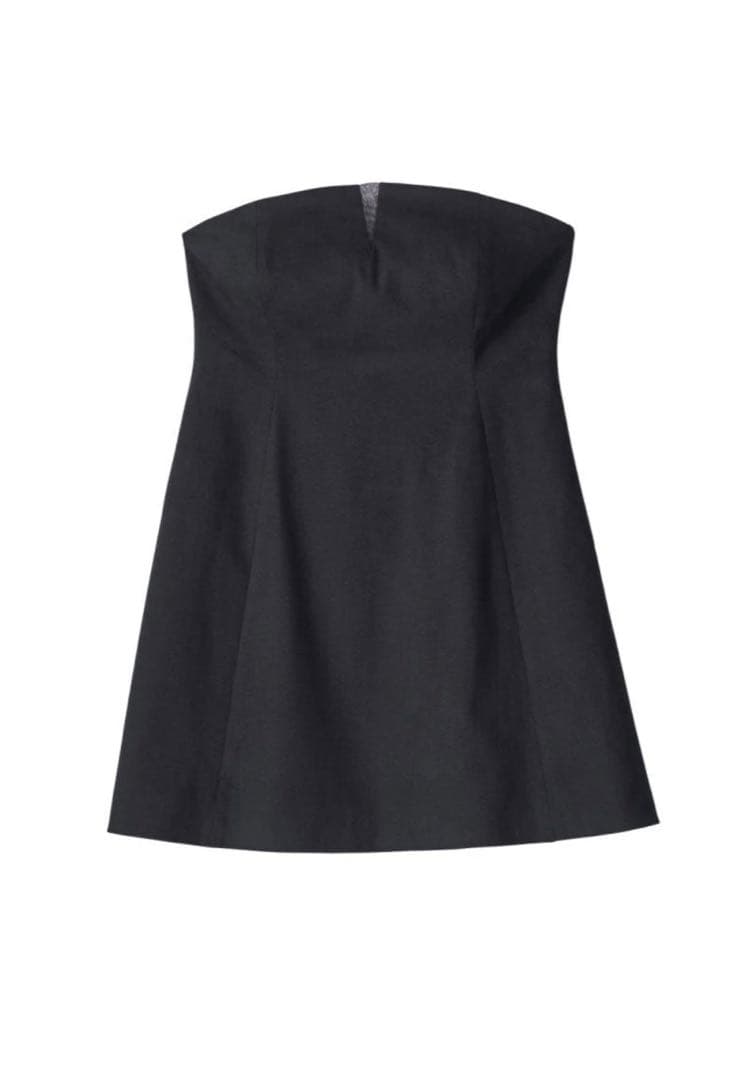 【Knuth Marf】 lace up bare tunic/black lace up bare tunic/black | KNUTH MARF