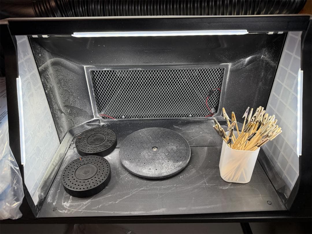 urilife 塗装ブース 換気機能付き フィルター6セット分付き - メルカリ