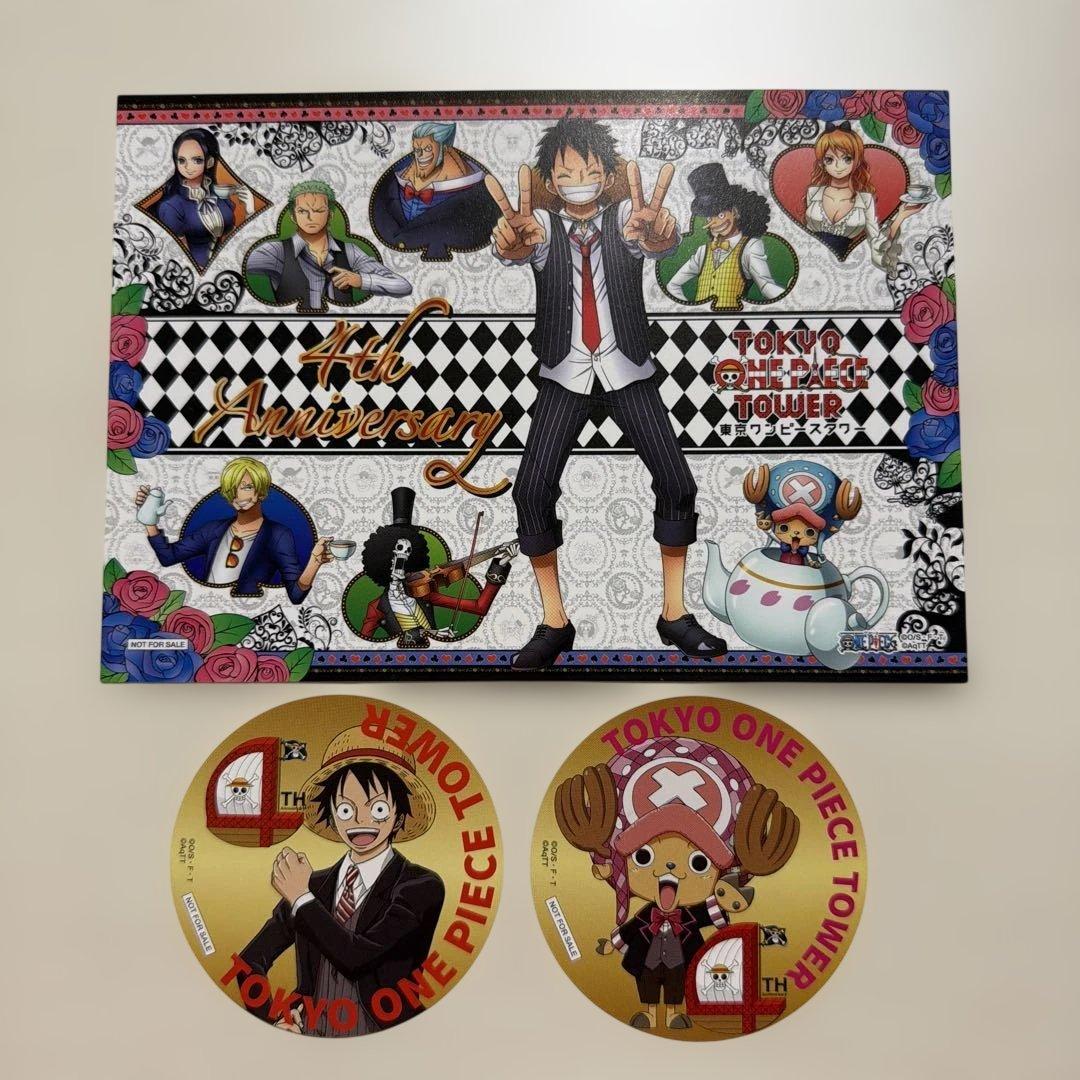 ONEPIECE 東京ワンピースタワー 4周年 ステッカー ブロマイド - メルカリ