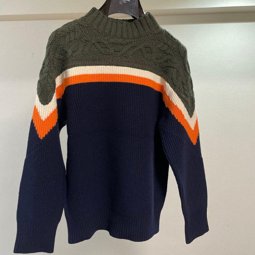 A*B様 sacai ケーブル編み長袖ニットセーター