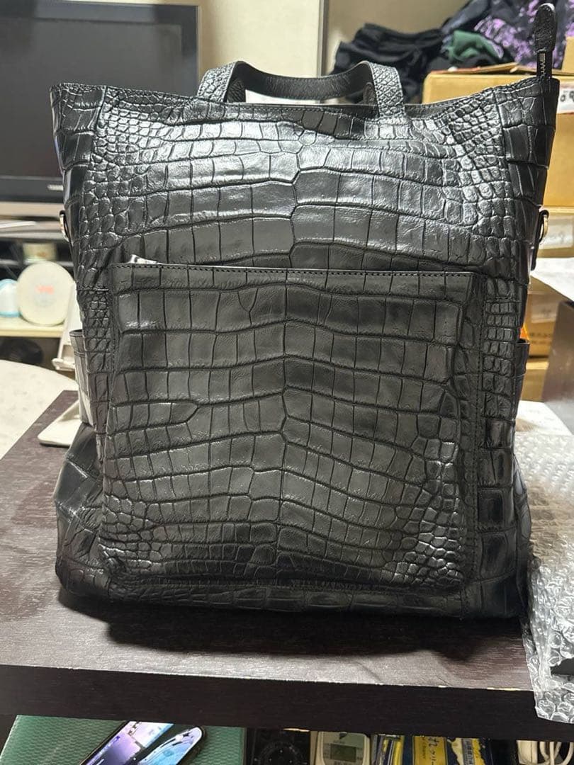 クロコダイル トートバッグ TM01