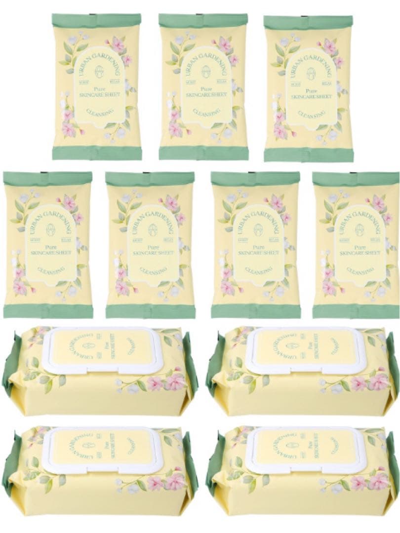 ばばURBAN GARDENING ピュアスキンケアシート 310枚シート