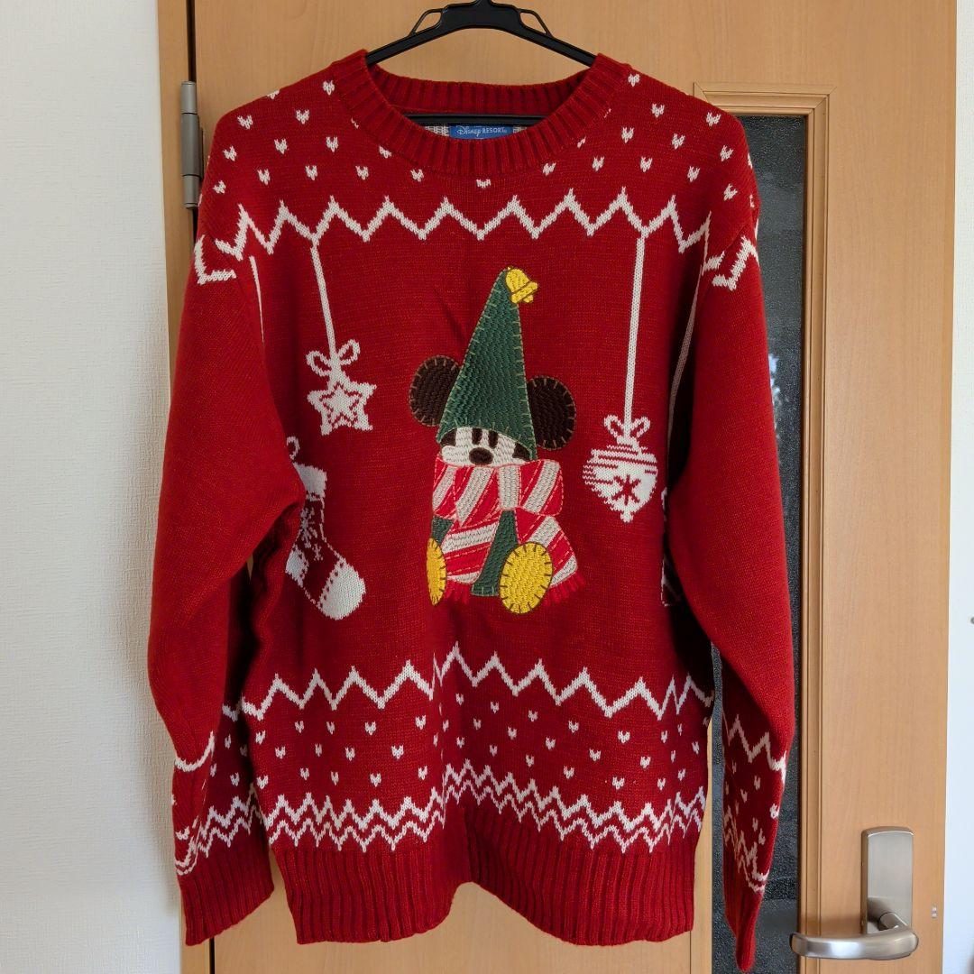 クリスマス ニットセーター 赤　リルリンリン　2023