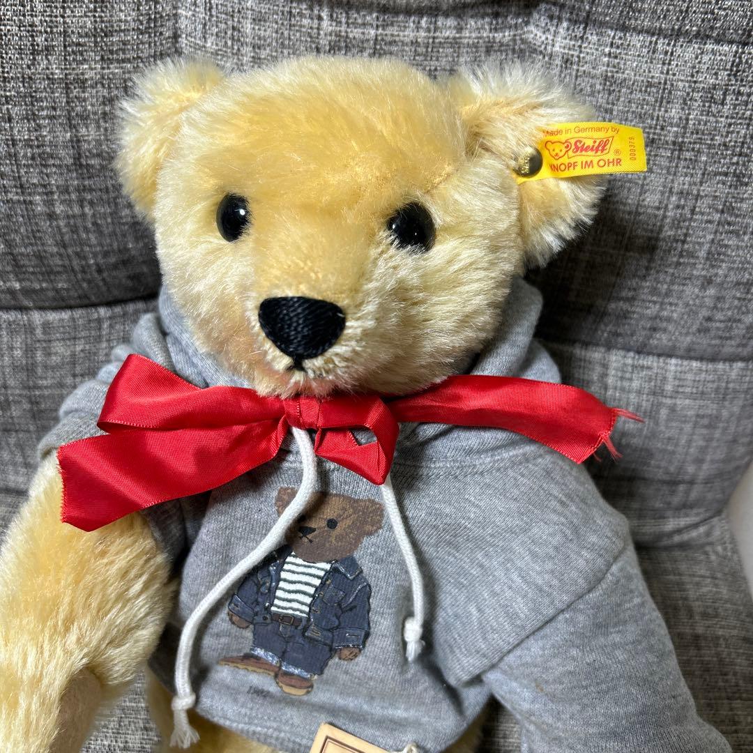 希少★Steiff シュタイフ テディベア　コラボ　クラッシーベア　紙タグ付き 希少☆Steiff シュタイフ テディベア コラボ クラッシーベア 紙タグ付き