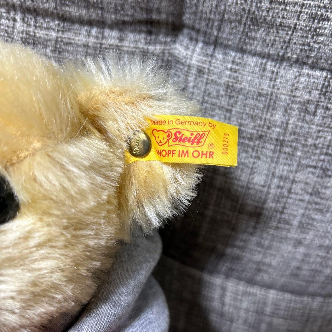 希少☆Steiff シュタイフ テディベア コラボ クラッシーベア 紙タグ付き