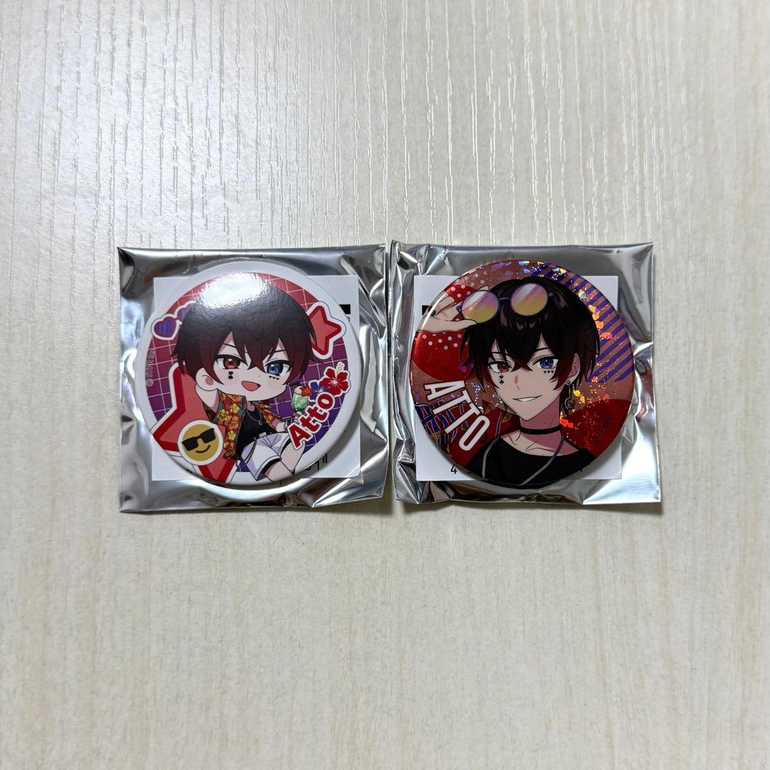 AMPTAK×COLORS あっと 缶バッジ 2025夏 - メルカリ