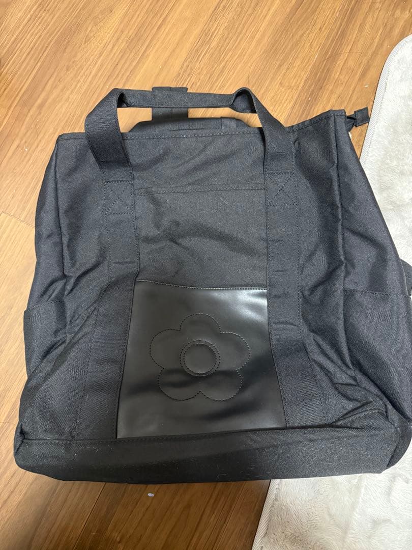 MARY QUANT リュック＆ミニショルダー Amazon.co.jp: [マリークワント] 3WAY バックパック&ショルダー トート