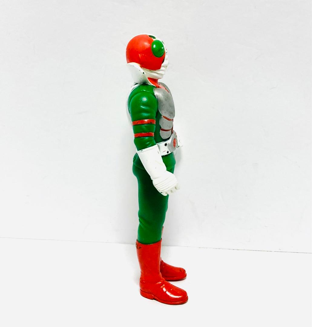 仮面ライダー V3 1988年 ソフビ バンダイ 当時モノ - メルカリ