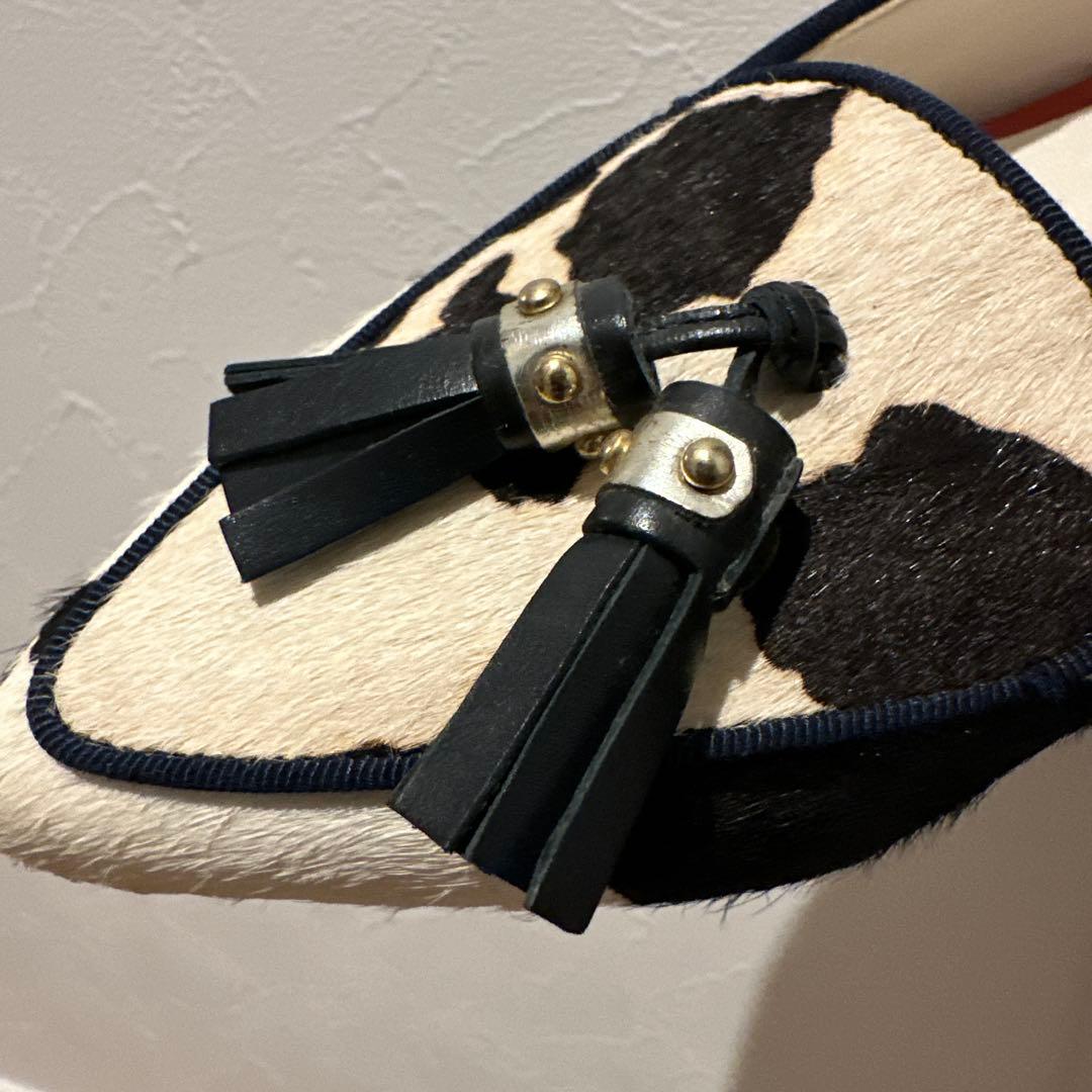 未使用】DIANA 牛柄 ハラコ ポインテッドトゥパンプス - メルカリ