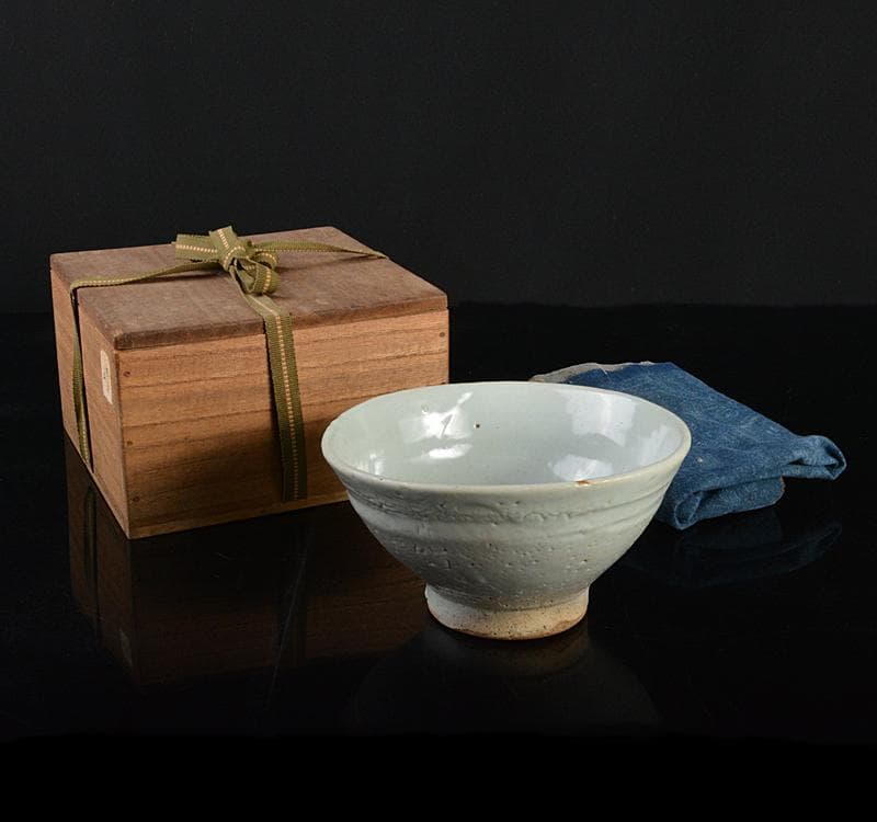 朝鮮美術　李朝　高麗白磁　鉢　碗　時代箱　V　R4447 朝鮮美術 | 高麗 李朝 陶磁器 | gallery陽々youyou | 山梨県