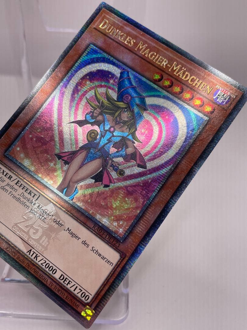 EUドイツ語 ブラックマジシャンガール 25th クオシク 遊戯王 - メルカリ