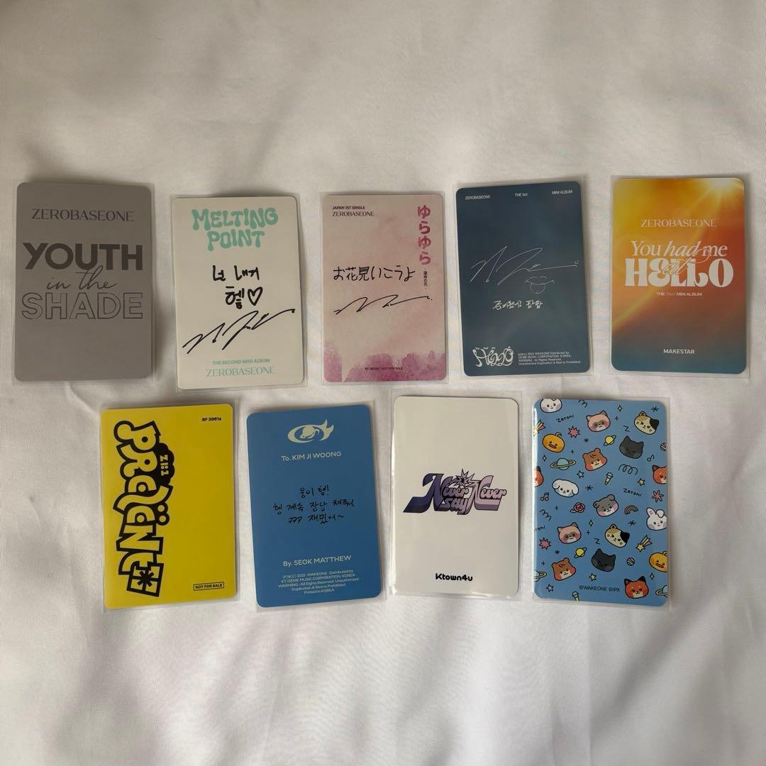 13点 ZEROBASEONE ジウン グッズ トレカ まとめ売り - メルカリ