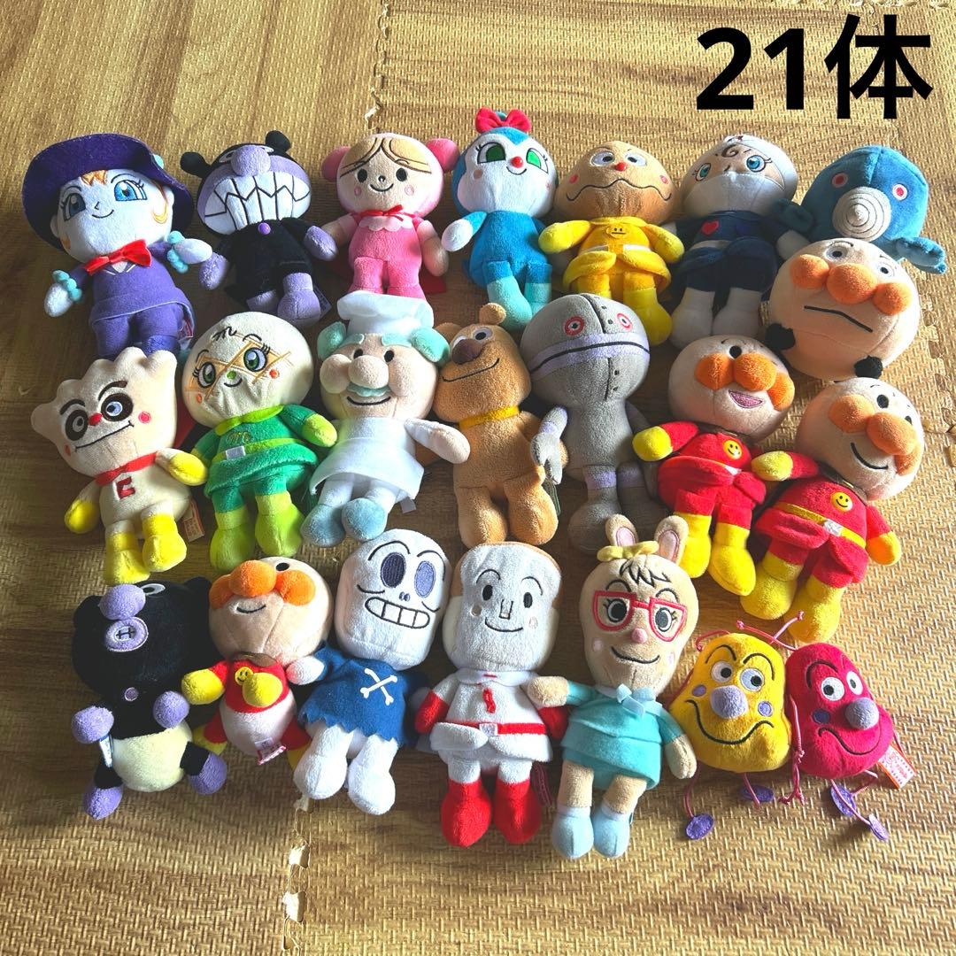 アンパンマン プリちぃビーンズ まとめ売り 21体 - メルカリ