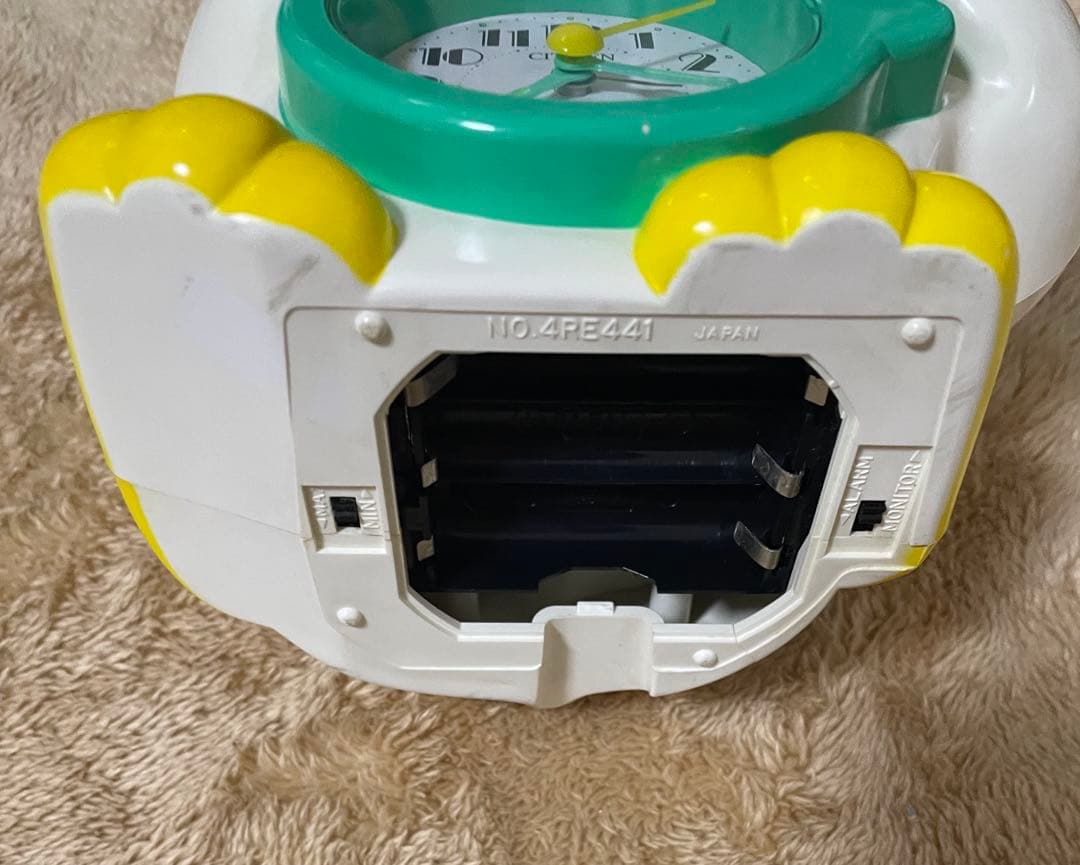 目覚まし時計 エレキドリ CITIZEN レトロ 昭和レトロ 置き時計 - メルカリ