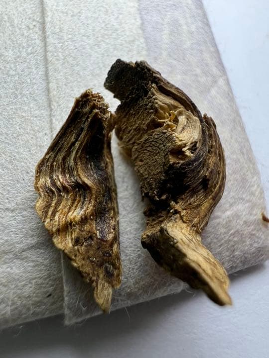 古渡命銘木  御家流名香　伽羅　【まゆずみ】0.173g 香木/お香/沈香/伽羅