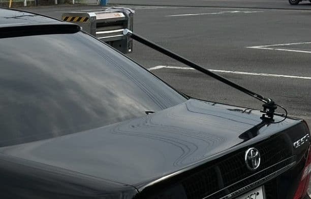 最新作！ 送料込み！ VIPアンテナ 黒 本物 ジャンクションプロデュース