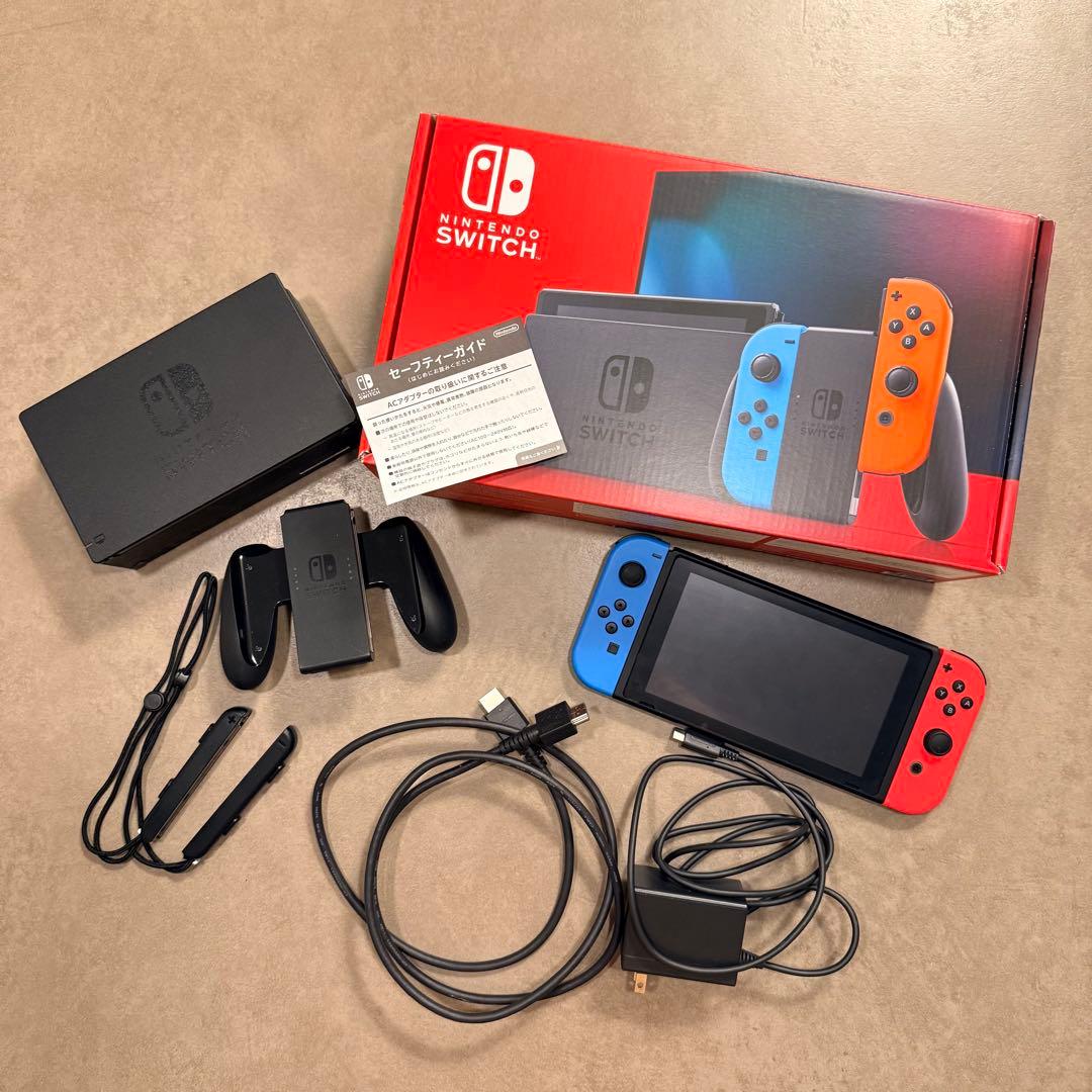 Nintendo Switch 本体　動作確認済 箱あり