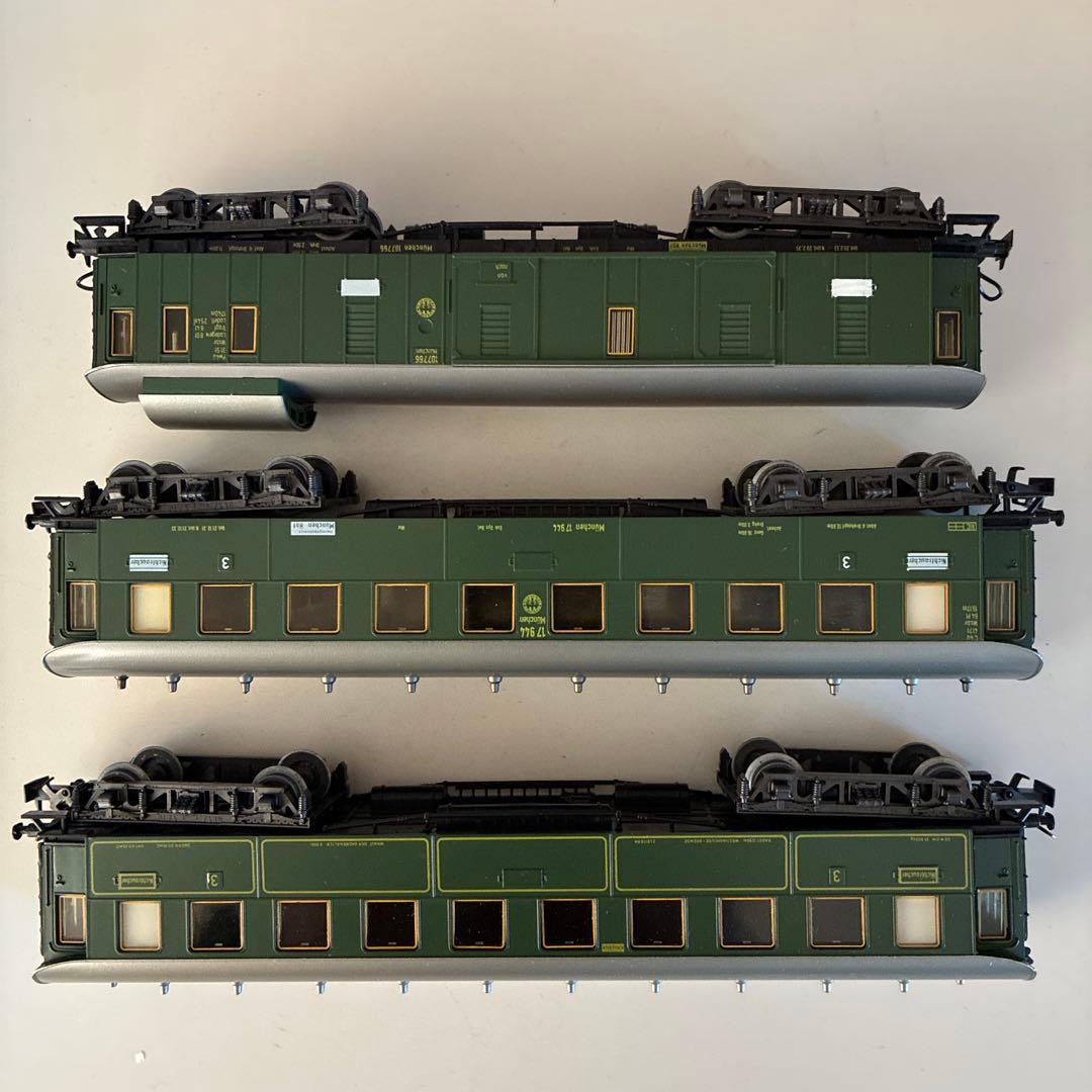 メルクリン HO 4135 4136 4137 旧バイエルン邦有鉄道客車3輌 - メルカリ