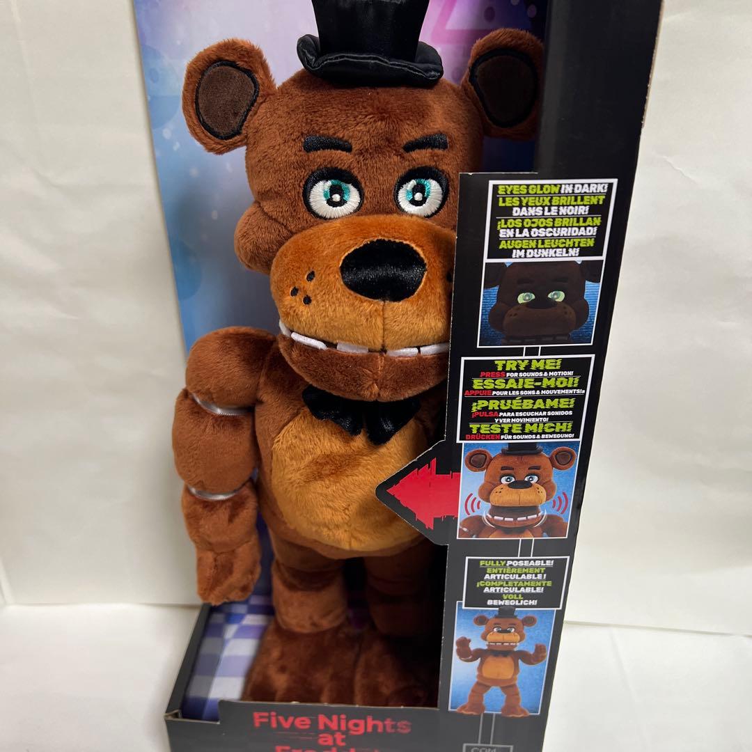 ファイブナイツアットフレディーズ フレディ　ぬいぐるみ　トーキング　アクション ファイブナイツアットフレディーズ フレディ ぬいぐるみ トーキング