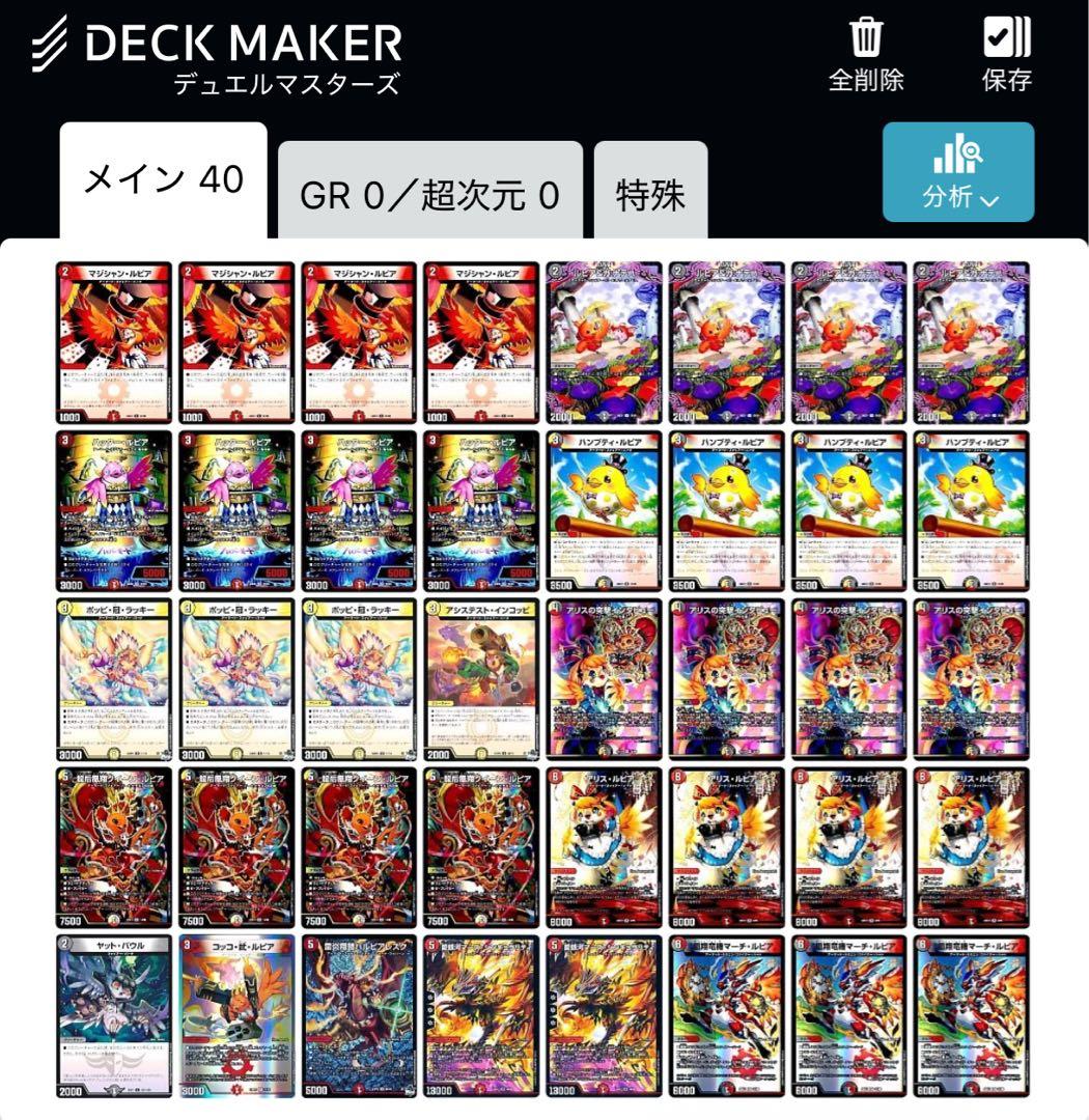 【cs優勝構築】 デイガファイアーバード　新弾構築　ヒロインbest ②