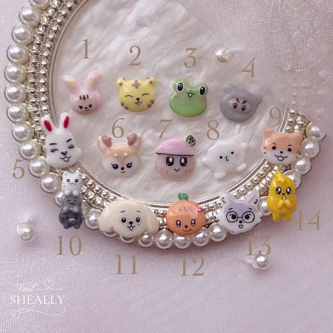 seventeen セブチ miniteen セブチネイル ネイルパーツ - メルカリ