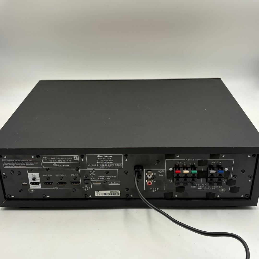 パイオニア Pioneer SA-SWR45 アンプサブウーファー - メルカリ