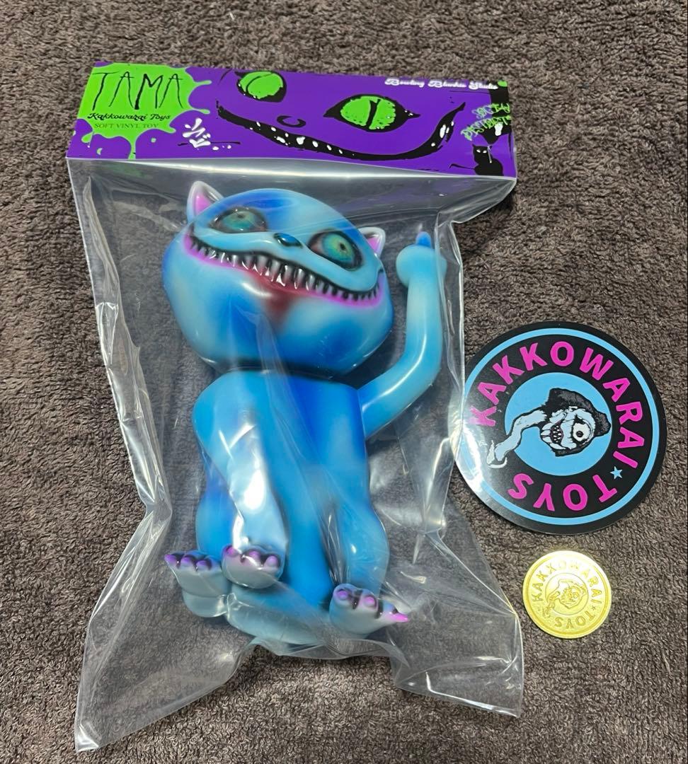 ワンフェス かっこわらい雑貨店 fuckin TAMA タマ ノベルティ付き かっこわらい雑貨店 Fuckin TAMA ワンフェス 畜光 メルカリで詳細を