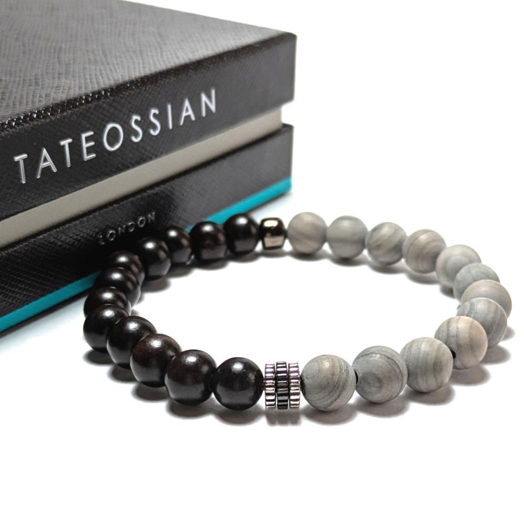 tab121 タテオシアン ブレスレット シルバー925 ギアトリオグレーウッド